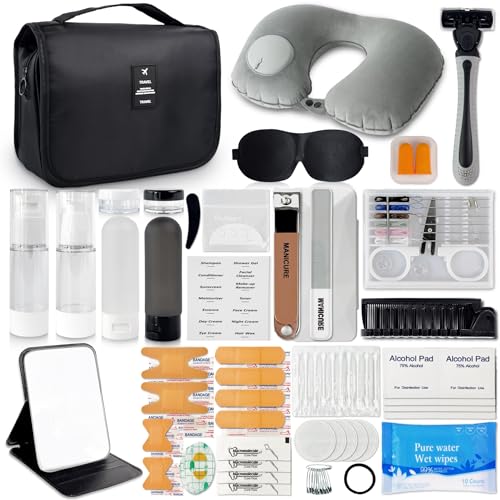Travel Kit 39 Essentials Toiletry Bag TSA Approved