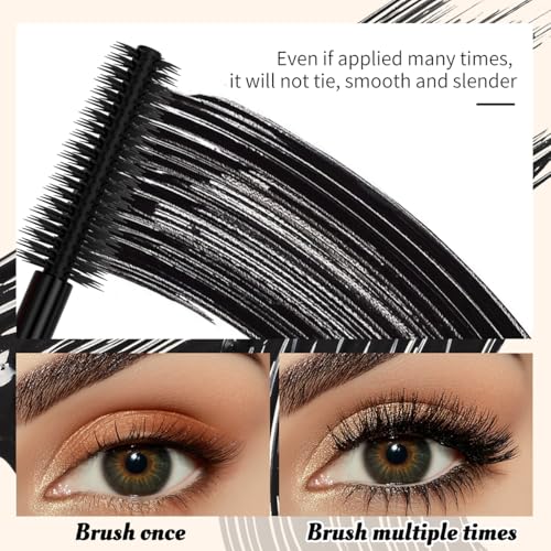 5D Silk Fiber Lash Mascara - Volumizing Waterproof Extension