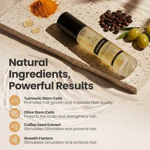 Vitasei Hair Booster 2 Fl Oz ? Hair Revitalizing Serum with Capilia Longa, Wild Olive Stem Cells & Arginine ? Peptide-Enriched Hair Tonic for Thicker, Stronger Hair ? Natural Hair Care for Women & Men
