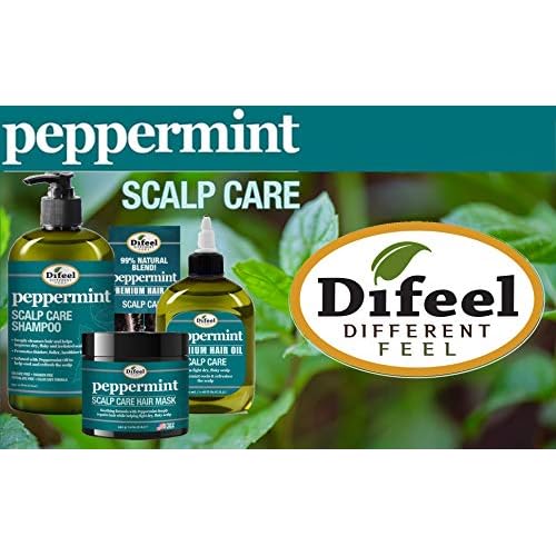 Difeel Peppermint Scalp Care Hair Mask 12 oz.