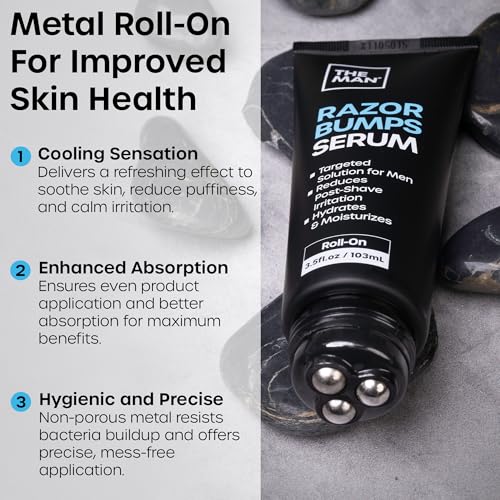 Vanibiss Razor Bumps Serum for Men - Ingrown Hair & Skin Soothing Solution