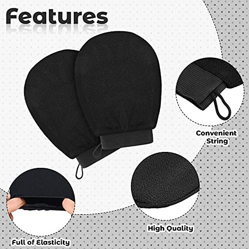 Tatuo 4 Pieces Korean Exfoliating Mitts - Deep Skin Scrubber