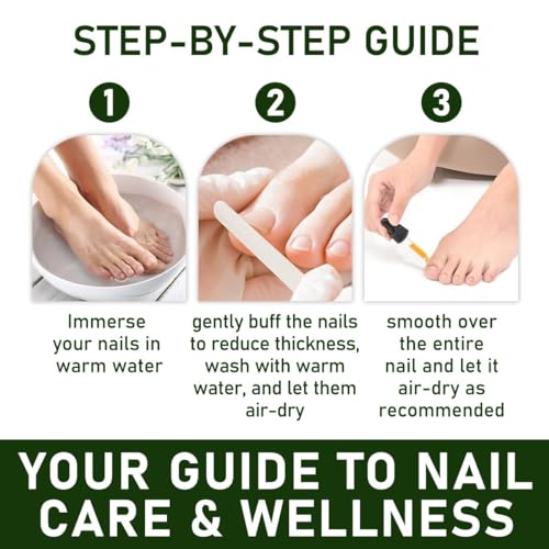 Nail Treatment & Cuticle Oil Ginger Strengthener for Brittle Nails - 2Pcs