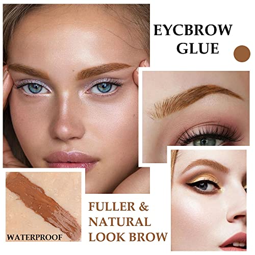 Kaely Thickening Tinted Eyebrow Gel Mascara - Waterproof, Auburn