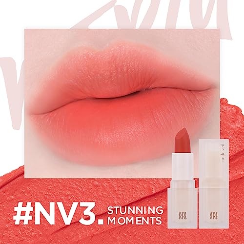 MERZY Nude Veil Lipstick #3 Stunning Moments – Soft Matte