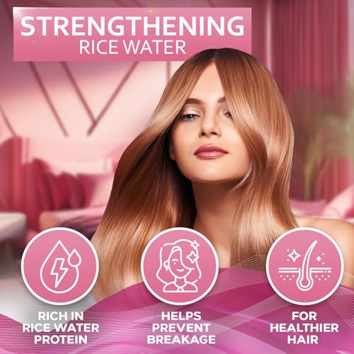 Rice Water Hair Spray with Biotin & Rosemary – Thickening Leave-In Treatment