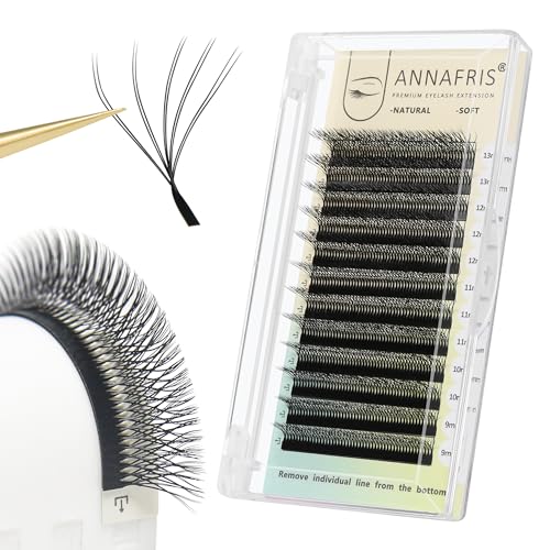 5D W-Shaped Premade Fan Eyelash Extensions 8-15mm Mix