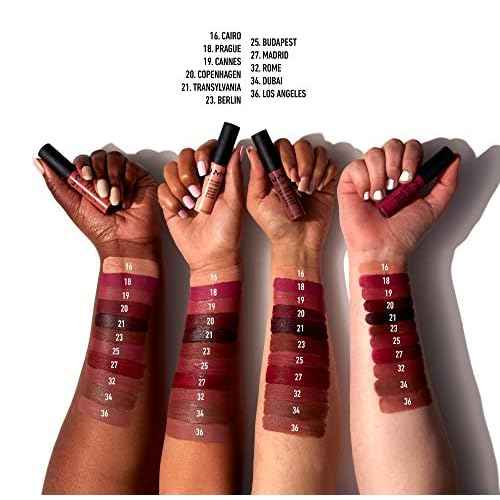 NYX PROFESSIONAL MAKEUP Soft Matte Lip Cream, Lightweight Liquid Lipstick - Cairo (Matte Pure Nude)