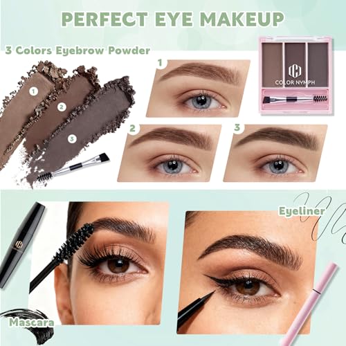 Color Nymph All-in-One Makeup Kit with Travel Bags