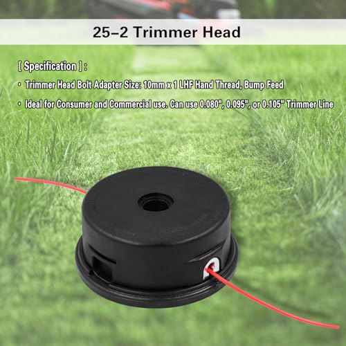 Dofank 25-2 Trimmer Head for Stihl FS55 FS56RC FS70R FS85 FS90R FS91R FS131R Replaces 25-2