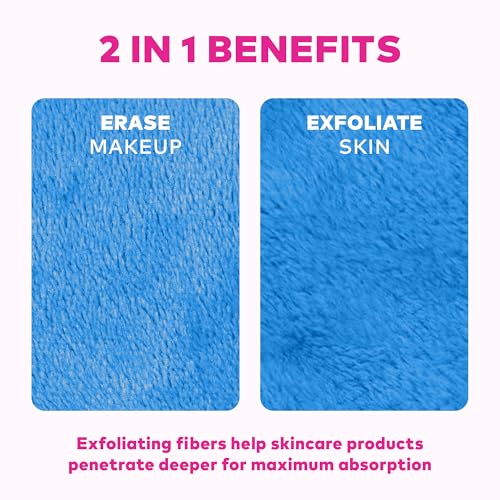 MakeUp Eraser Pro Berry Blue — 2-in-1 Makeup Remover & Exfoliator