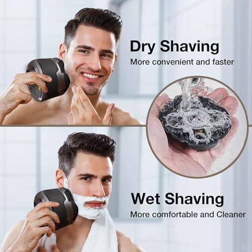 Silver 3-Pack MicroTouch Shaver Replacement Blades Stainless Steel Compatible