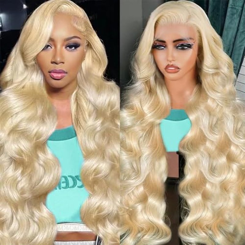 Dapanji 20 Inch 613 Body Wave Lace Front Wig - 200% Density Human Hair