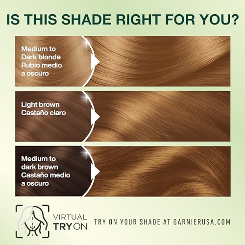 Garnier Nutrisse Ultra Crème Hair Color 73 Dark Golden Blonde - Pack of 2 (Honey Dip Variant)