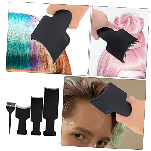 4Pcs Hair Dye Applicator Set with Balayage Boards