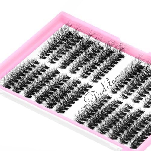60D Fluffy Lash Clusters 8-16mm Mix - 216 Piece DIY Extensions