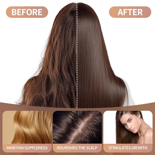 Beauty Hair Oil for Women - Argan & Coconut Growth Oil for Scalp, Dandruff Relief & Stronger Hair