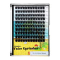 Large Pack Cluster Eyelash Extensions D Curl Wide Stem Mixed 10-12-14-16mm /12-14-16mm/14-16-18mm Individual False Eyelashes Dramatic Volume Eye Lashes Set (mixed 12-14-16mm)
