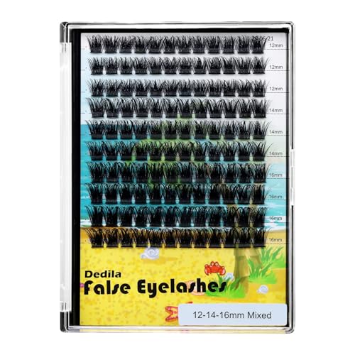 Dedila D Curl Cluster Eyelash Extensions Mixed 12-14-16mm