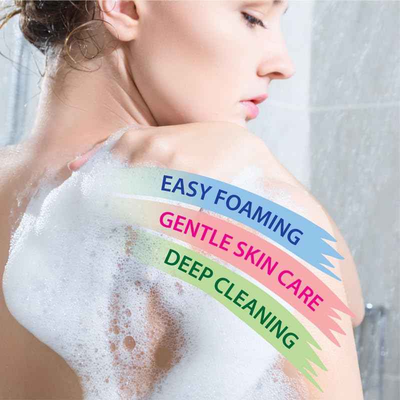 Dead Sea Collection Lavender Body Wash for Women and Men - with Pure Dead Sea Minerals and Lavender Oil - Gentle Cleanses and Moisturizes Skin - Pack of 2 (67.6 fl. oz)