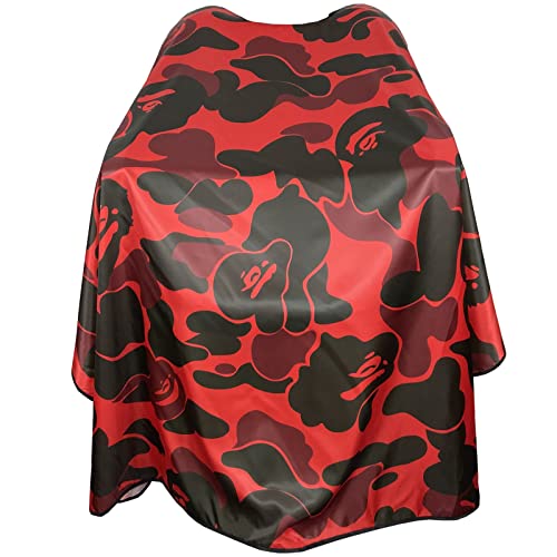 Professional Barber Cape with Snaps 63" × 56" Waterproof