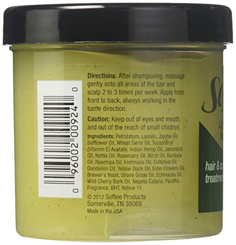 Softee Indian Hemp Hair & Scalp Treatment 5oz