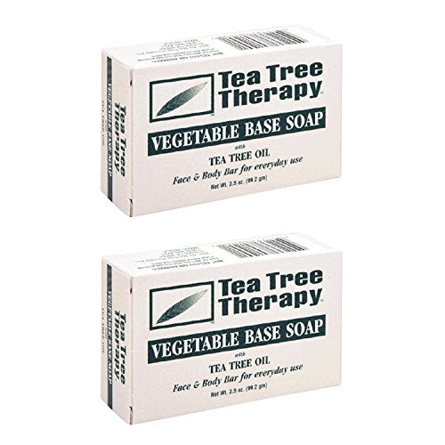 Tea Tree Therapy Vegetable Base Soap With Tea Tree Oil - 3.9 Oz