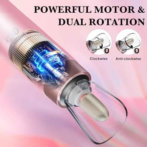 ENGERWALL Professional Manicure Pedicure Kit, Electric Nail File Set, Portable Cordless Electric Nail Drill Machine, 10 Speeds Nail Care Tool for Grind Trim Polish, Pink