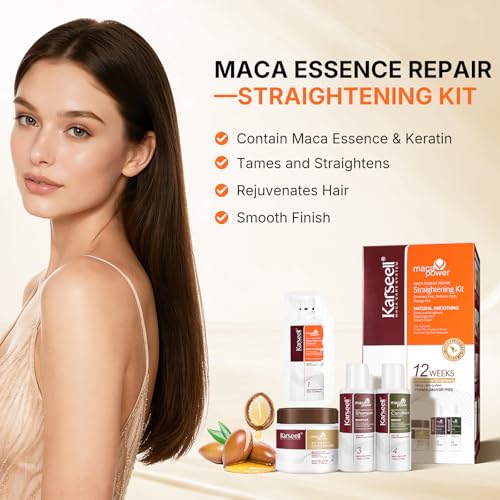 Karseell Keratin Hair Treatment Kit - 12 Weeks of Smooth, Shiny Hair