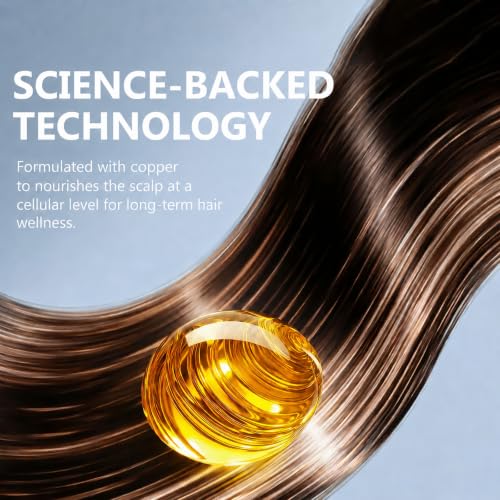 Copper Hair Serum for Thicker Hair & Scalp Health