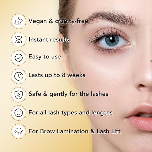 Lash Lift & Brow Lamination Kit - Professional At-Home Eyelash Perm