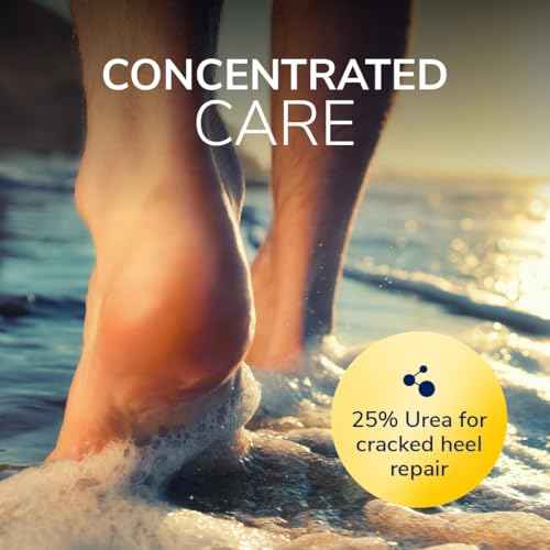Dr. Scholl's Severe Cracked Heel Repair Restoring Balm 2.5oz, with 25% Urea for Dry, Cracked Feet, Heals and Moisturizes for Healthy Feet, Epsom Salt Soothes, Safe for Diabetics, 3-pack