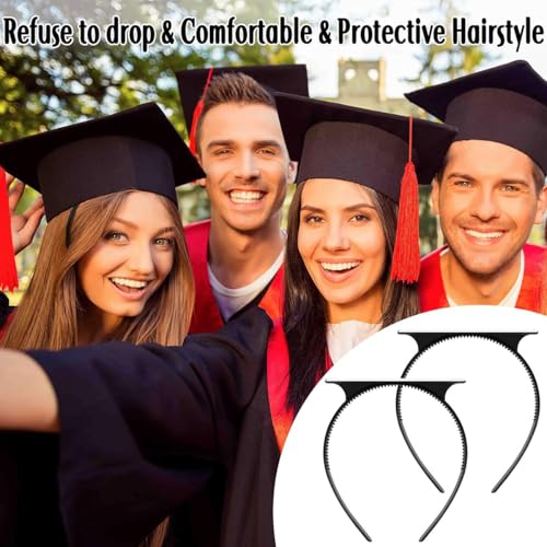 Graduation Cap Grip Hairband - Anti-Slip Hair Holder