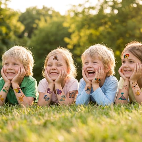 52Pc Cute Monster Temporary Tattoos for Kids