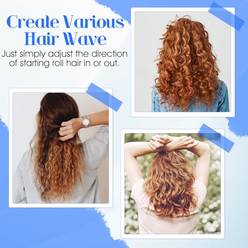 Molain 20 Pcs Perm Rods for Short Hair - Small Plastic Curlers