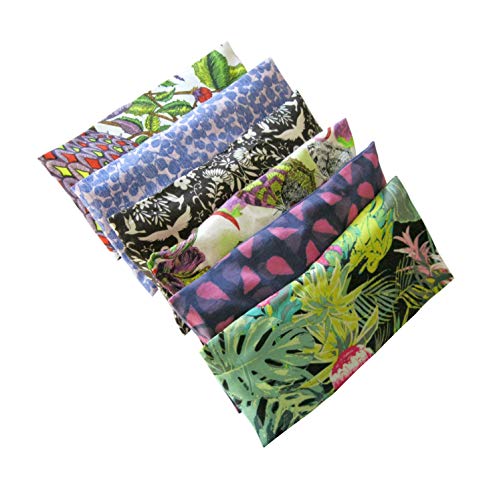 Lavender Eye Pillow Set 6-Pack - Washable, Refillable
