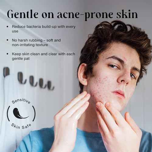 50 CT Face Cloths for Washing Face ? Biodegradable Viscose Disposable Face Towel ? Ultra Absorbent Clean Towels Wipes for Skincare & Makeup Removal ? Lint-Free Facial Towelettes for Sensitive Skin