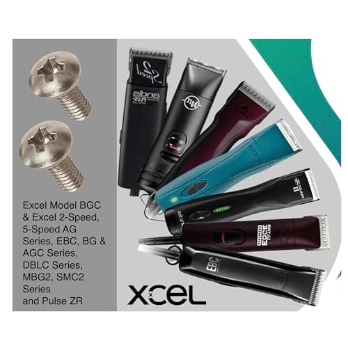 XCEL Blade Drive Screws Compatible for All Andis Models (Set of 2)