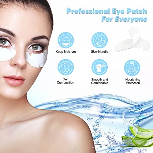 C. ARTIST 100 Pairs V-Shaped Hydrogel Under Eye Pads for Lash Extensions