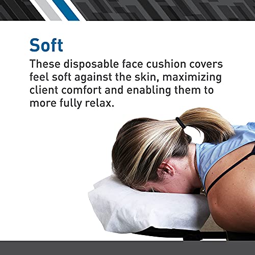 BodyMed Disposable Face Cradle Covers - 100 Sheets