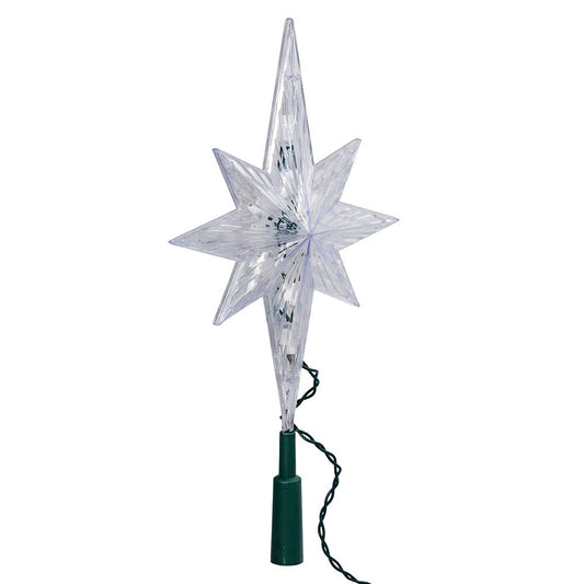 Kurt Adler UL1941C 10 Light Indoor 11-Inch Bethlehem Star Treetop