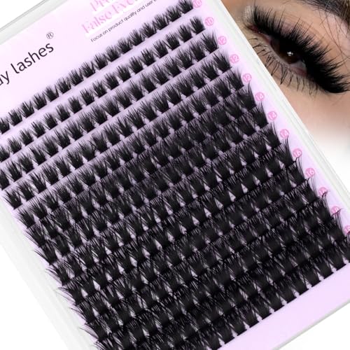 100D Spiky D-Curl Lash Clusters - Anime Manga Volume Lashes 10-18mm