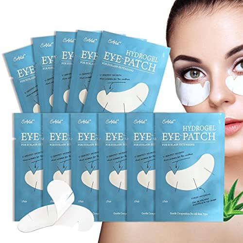 C. ARTIST 100 Pairs V-Shaped Hydrogel Under Eye Pads for Lash Extensions