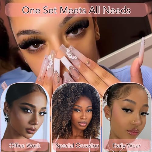 Fluff Lash Clusters 80D-260D Mega Volume D-Curl 10-18MM 504pcs