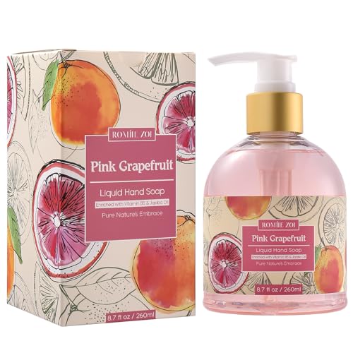 ROMIIE ZOI Liquid Hand Soap with Gift Box - Grapefruit - 260ml/ 8.7 fl.oz