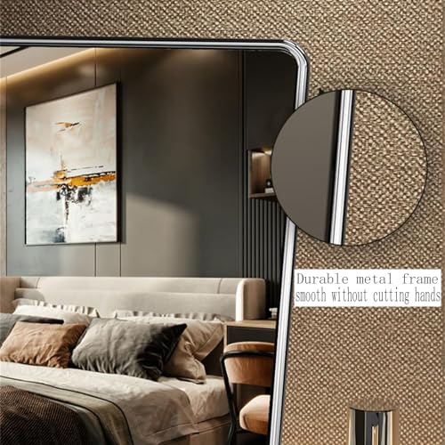 Numjeg 12x9" Oval Vanity Mirror - Gold Metal Frame, 90° Adjustable