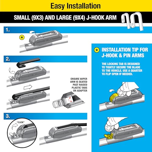 Rain-X 5079272-2 Latitude 2-In-1 Water Repellent Wiper Blades, 14 Inch Windshield Wipers (Pack Of 1), Automotive Replacement Windshield Wiper Blades With Patented Rain-X Water Repellency Formula