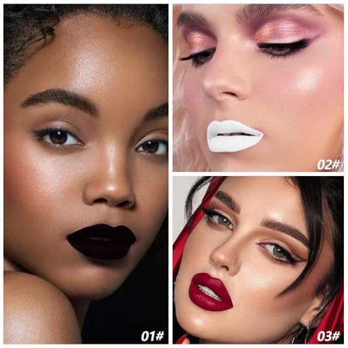 Kaely Matte Lipstick Kit - 3 Pcs Pigmented Waterproof Stain