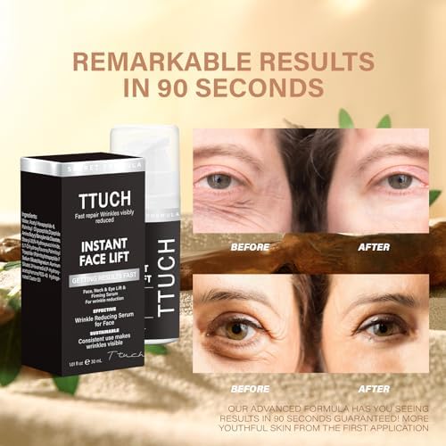 Instant Firmx Eye Cream,Instantly Removes Bags, Dark Circles, Puffiness. Instant Wrinkle Reduction Eye Cream,Instant Face Lift Cream,Tightens Delicate Skin 30g (Black)