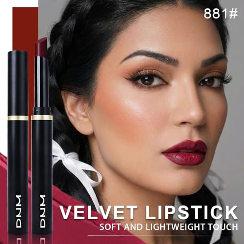 Velvet Matte Lipstick - Highly Pigmented, Hydrating & Waterproof, 24-Hour Wear